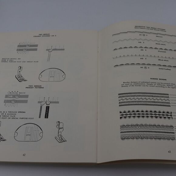 Singer 600 Vintage Zig Zag Sewing Machine Instruction Manual - Picture 4 of 6